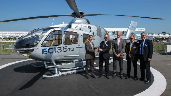 Airbus Helicopters EC135 T3 in the static at ILA Berlin 2014
