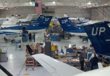 Wheels Up King Air factory