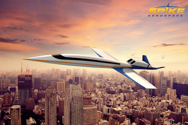 Spike S-512 supersonic jet
