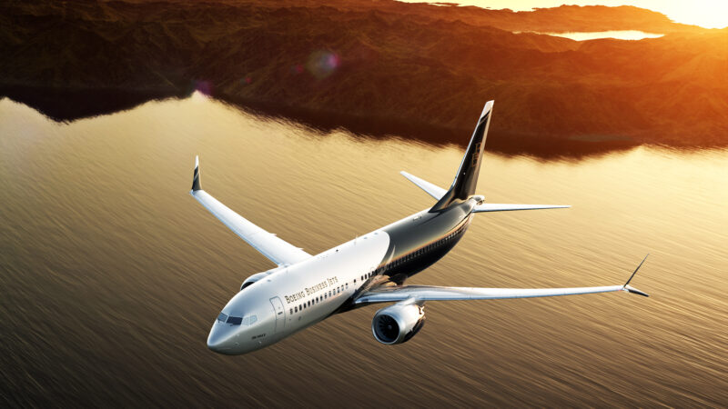 Boeing Business Jets 737 Max.