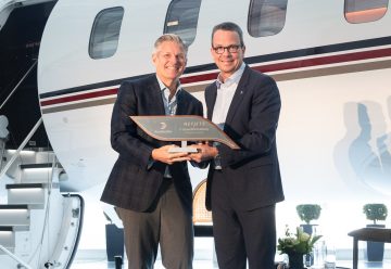 Bombardier delivers first Global 8000 to NetJets.